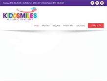 Tablet Screenshot of kiddsmiles.com